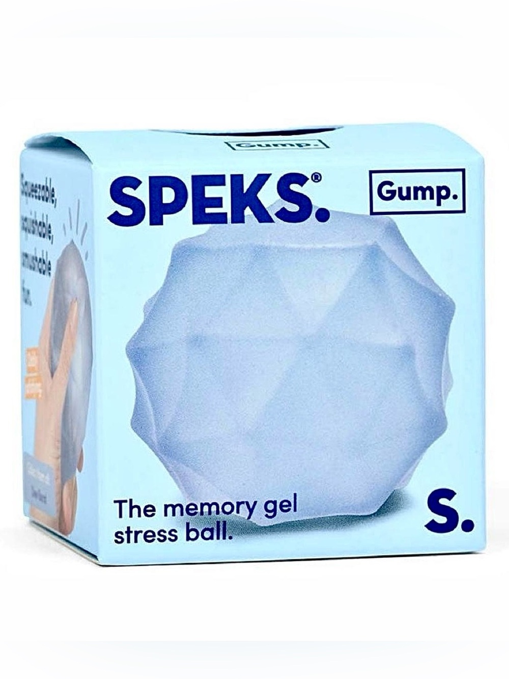 NWT Speks Gump Memory Gel Stress Ball